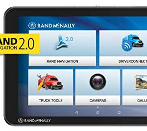 TND Tablet 85 8-inch GPS Truck Navigator with Built-in Dash Cam, Easy-to-Read Display and Custom Truck…